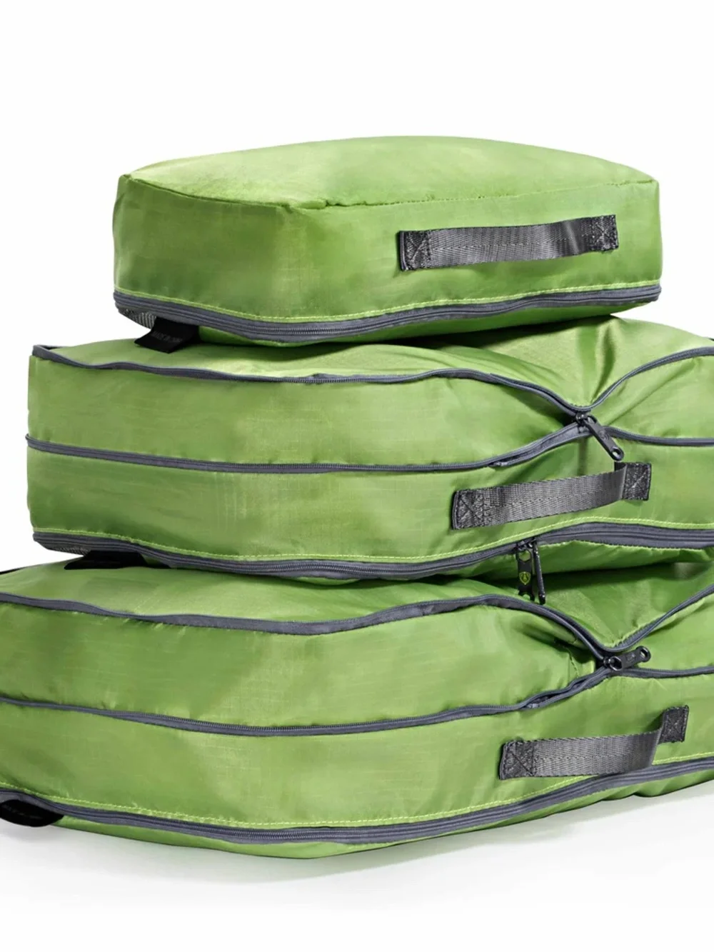 Froster 3-Piece Packing Cubes, new in package, forest green